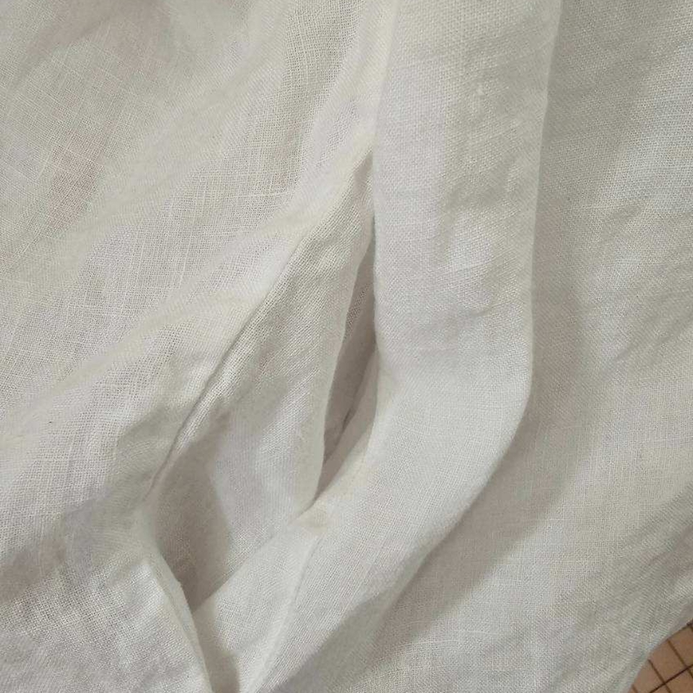 Mara Hoffman organic linen white dress cover up - Picture 14 of 15